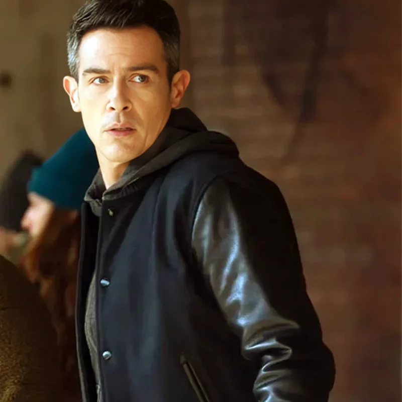 FBI S07 Stuart Scola John Boyd Black Varsity Jacket