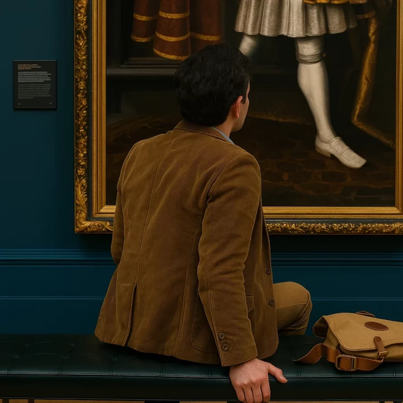 Fountain of Youth JohnKrasinski Luke Purdue Brown Suit