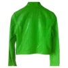 Fran Fine The Nanny Fran Drescher Green Leather Jacket