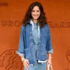 French Open 2025 Charlotte Dhenaux Denim Jacket