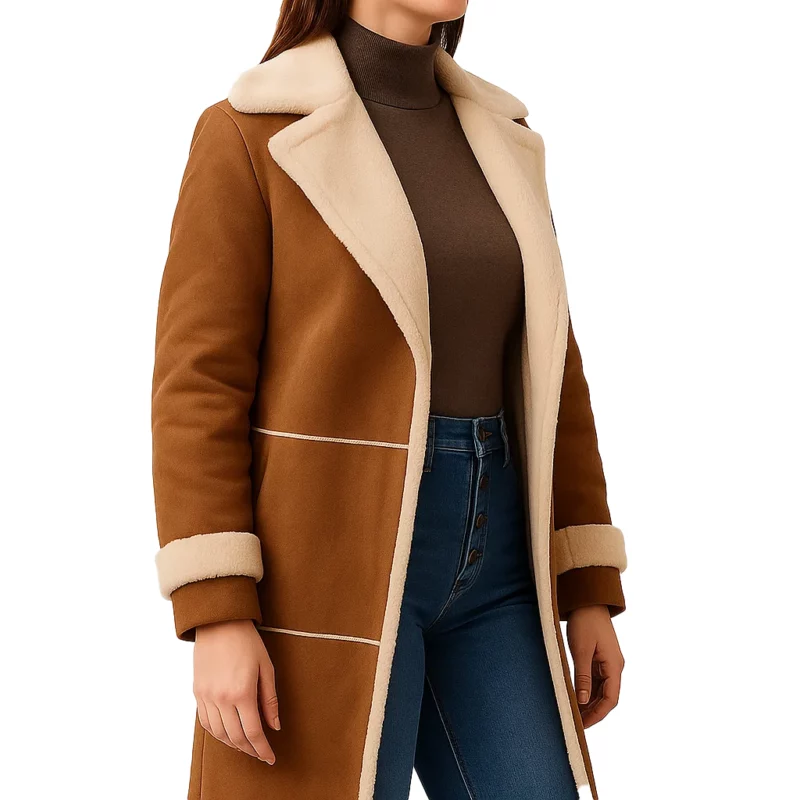 Gail Simmons Top Chef S22 Brown Leather Coat
