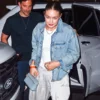 Gigi Hadid NYC Steakhouse Denim Jacket