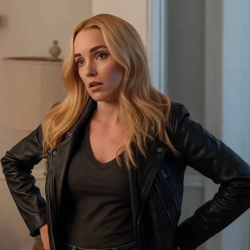 Ginny and Georgia S03 Brianne Howey Black Jacket
