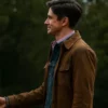 Grady The Waterfront Topher Grace Brown Jacket