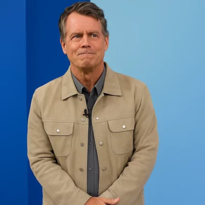 Greg Kinnear The Today Show Suede Jacket