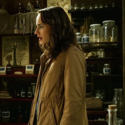Grimm S06 Rosalee Calvert Brown Jacket