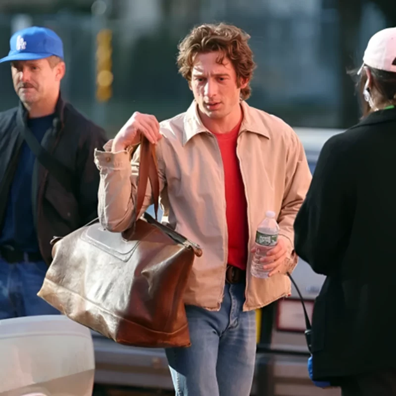 Jeremy Allen Deliver Me from Nowhere 2025 Beige Jacket