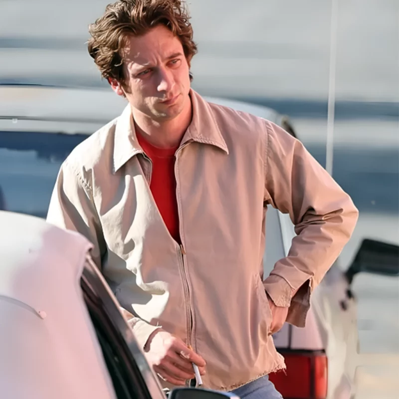 Jeremy Allen Deliver Me from Nowhere Beige Jacket