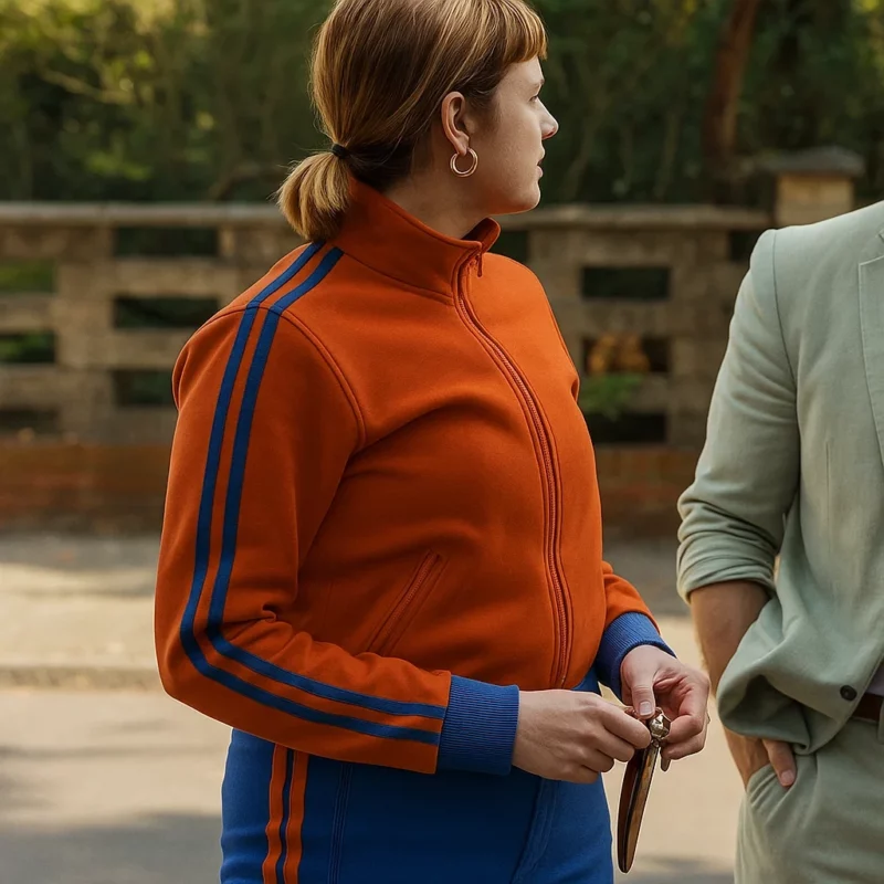 Kleo S02 Jella Orange & Blue Tracksuit