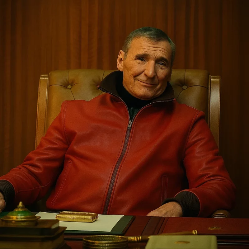 Kleo S02 Merkus Dirk Martens Red Leather Jacket
