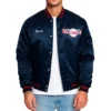 Love Island UK S12 Ben Holbrough Blue Bomber Jacket