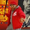 New York Yankees Spike Lee Red Hooded Jacket