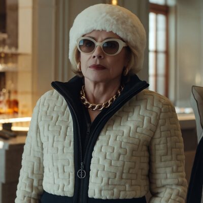 Nine Perfect Strangers Christine Baranski Bomber Jacket