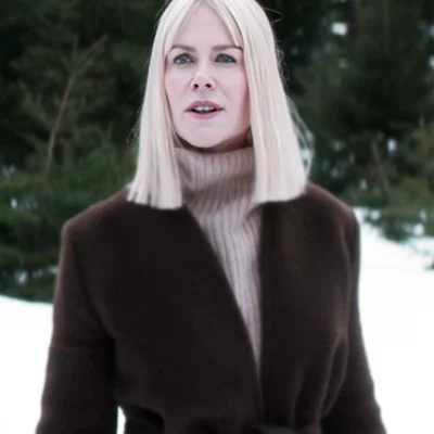 Nine Perfect strangers Nicole Kidman Brown Coat