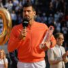 Novak Djokovic Tennis ATP Tournament Jacket