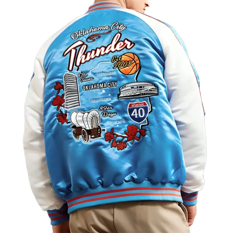 Oklahoma City Souvenir Bomber Jacket
