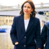 Patience 2025 Laura Fraser Bea Metcalf Black Coat