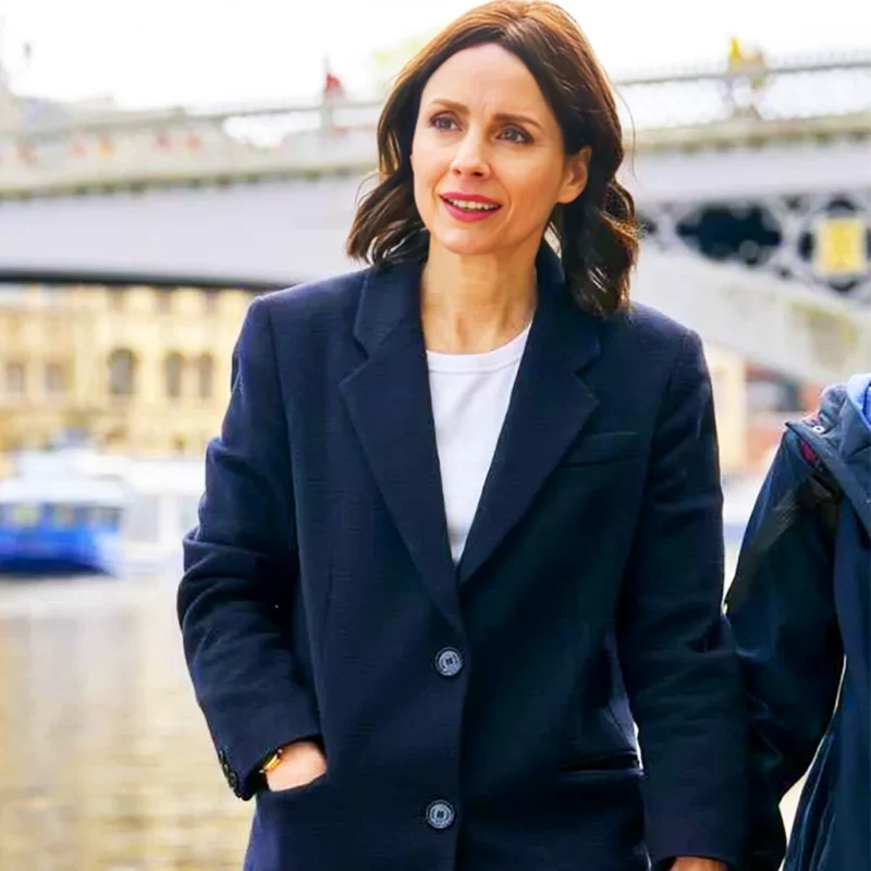 Patience 2025 Laura Fraser Bea Metcalf Black Coat