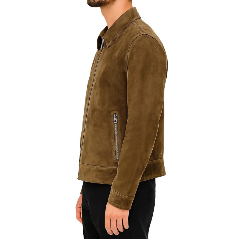 Ralph Macchio Karate Kid Legends Brown Jacket