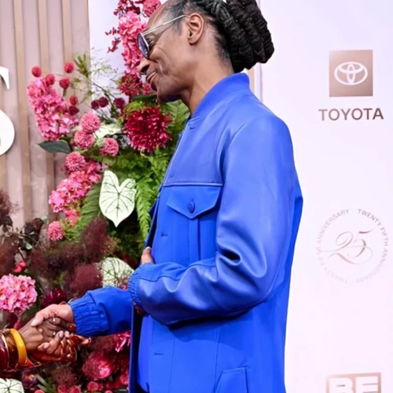 Red Carpet BET Awards Snoop Dogg Blue Coat
