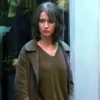SaraWoman in the Shadows Sara Morozzi Green Coat