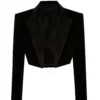 Sofia Carson TUDUM 2025 Cropped Black Blazer