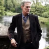 Stephen Moyer Art Detectives Brown Leather Blazer