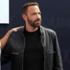 TUDUM 2025 Ben Affleck Black Leather Jacket