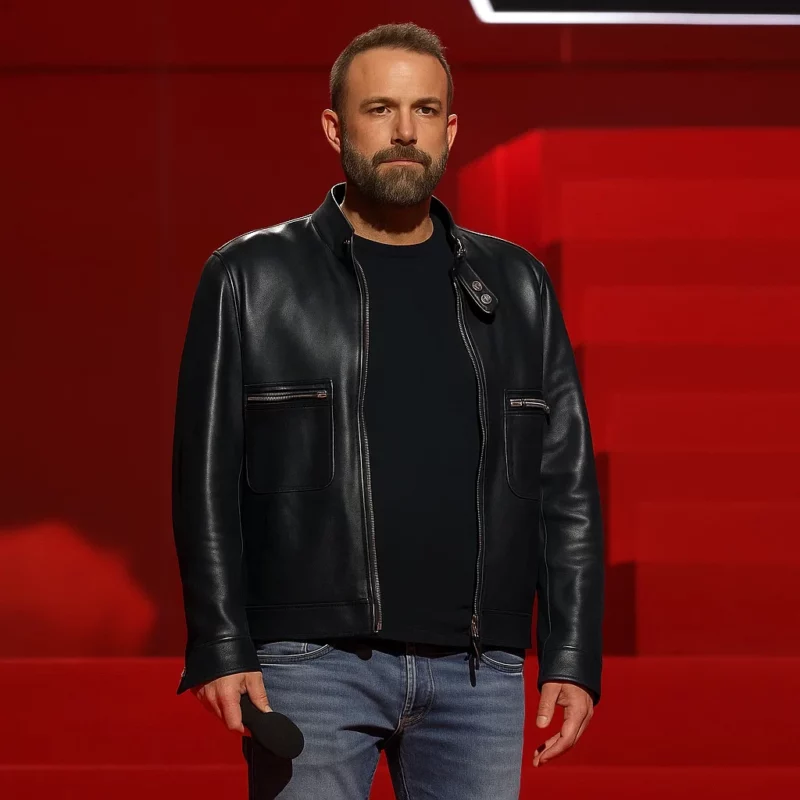 TUDUM 2025 Ben Black Leather Jacket