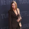TUDUM Mila Kunis Brown Blazer