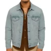 The Librarians The Next Chapter S01 Bluey Robinson Blue Denim Jacket