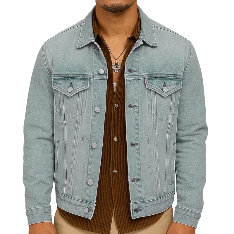 The Librarians The Next Chapter S01 Bluey Robinson Blue Denim Jacket