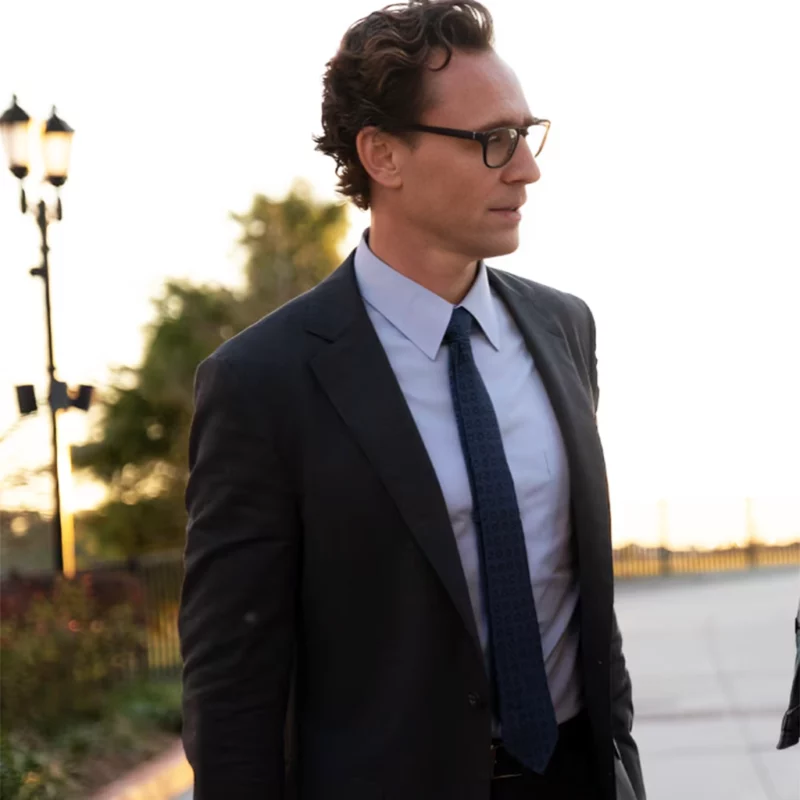 The Life of Chuck 2025 Charles Krantz Black Blazer