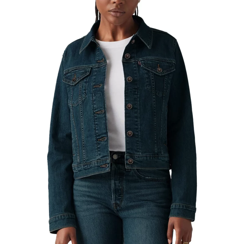 The Survivors JessicaDe Gouw Blue Jacket