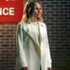 The Waterfront Belle Buckley White Coat