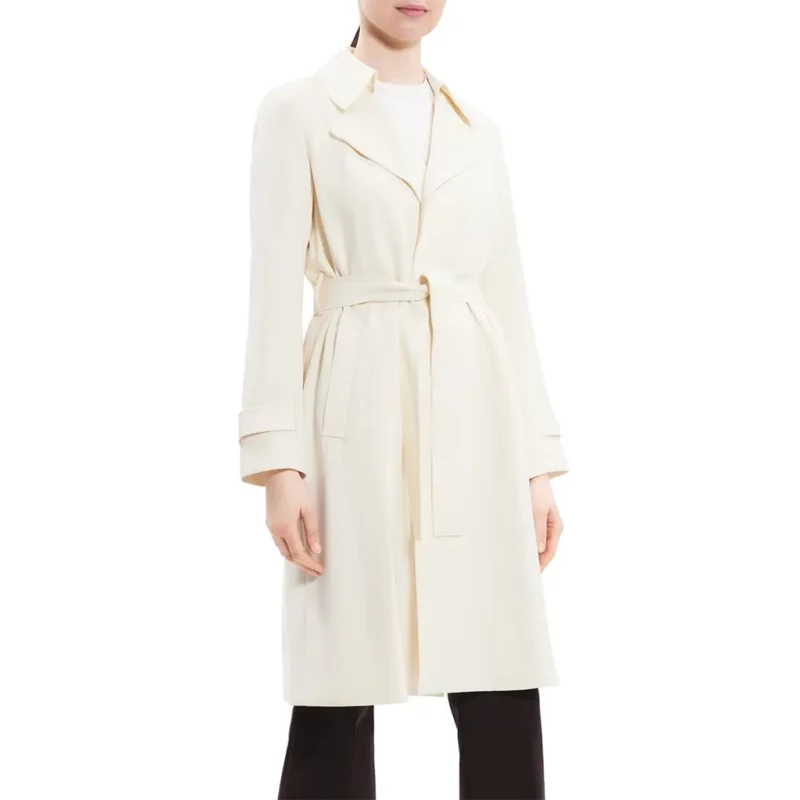 The Waterfront Belle White Coat