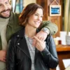 To Barcelona Forever Ashley Williams Leather Jacket