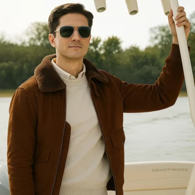 Topher Grace The Waterfront Jacket