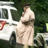 Wake Up Dead Man Daniel Craig Blanc Coat