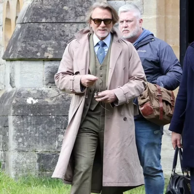Wake Up Dead Man Daniel Craig Coat