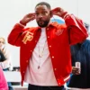 Will Smith Summertime Ball Red Varisty Jacket