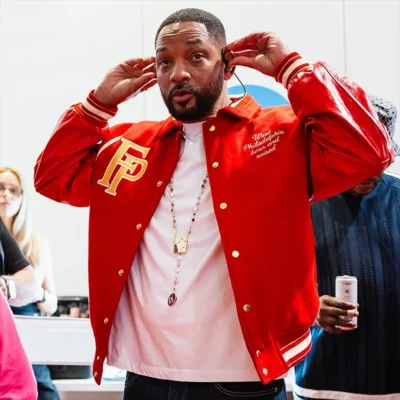 Will Smith Summertime Ball Red Varisty Jacket
