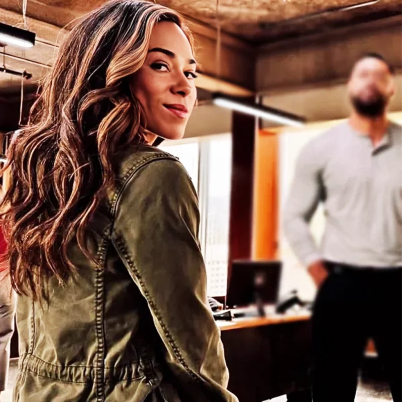 Amber Oliveras Countdown JessicaCamacho Green Jacket