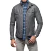 America's Got Talent S20 NavyBlue Leather Jacket
