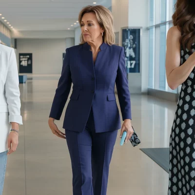 Americaâ€™s Sweethearts Kelli Finglass Purple Blazer