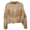AnjiWhite Ironheart Fringe Jacket