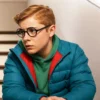 Austin Miller Ginny & Georgia Blue Puffer Jacket