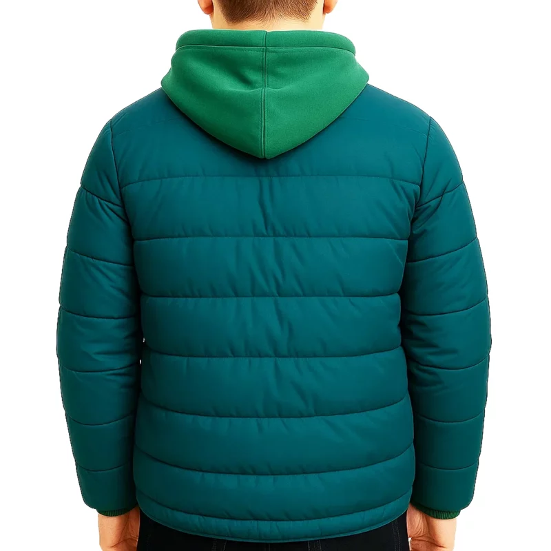Austin Miller Ginny & Georgia Season 3 Diesel La Torraca Blue Puffer Jacket
