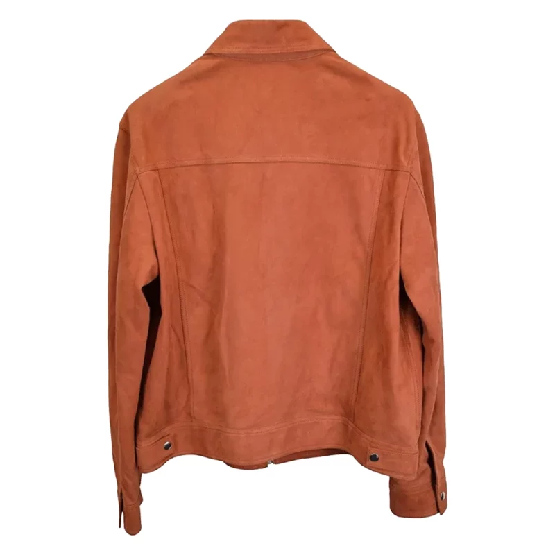 Brad F1 Brown Suede Jacket