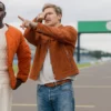 Brad Pitt F1 Movie Sonny Hayes Brown Suede Jacket